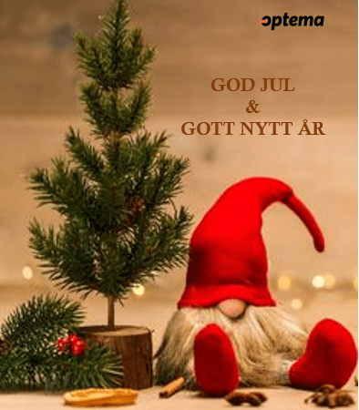 Christmas greetings from Optema