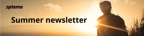 Summer newsletter from Optema 2025