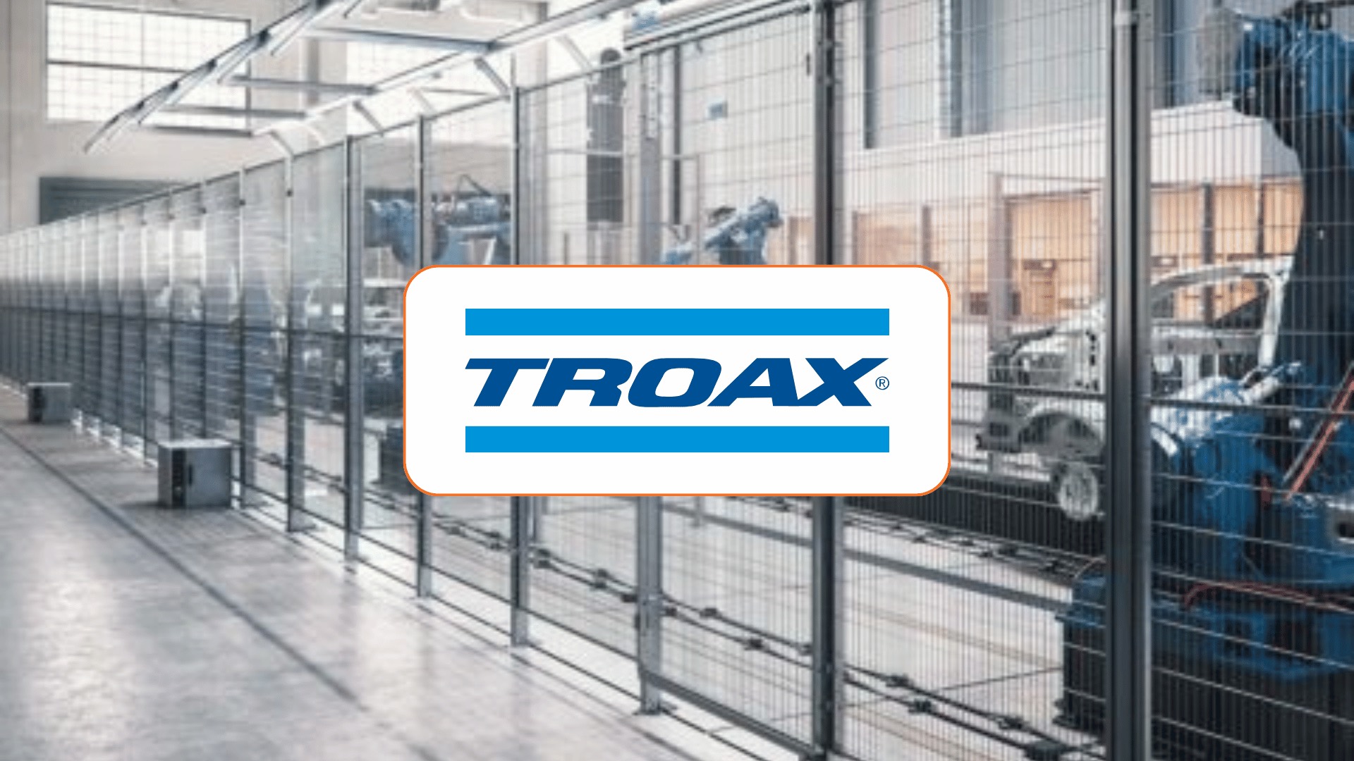 Troax säkerhetslösningar i en industrimiljö